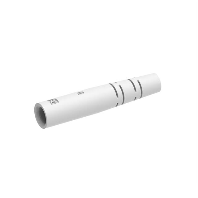 F718162204 WHITE BOOT FOR LC PLUG, CABLE 2M