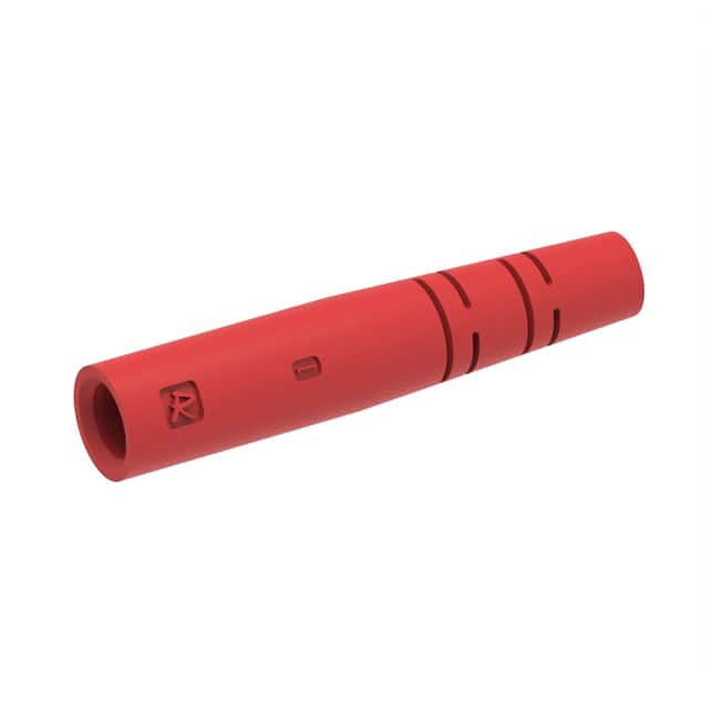 F718193203 RED BOOT FOR LC PLUG, CABLE 3MM