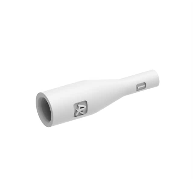 F718166204 WHITE BOOT FOR LC PLUG, CABLE 0.