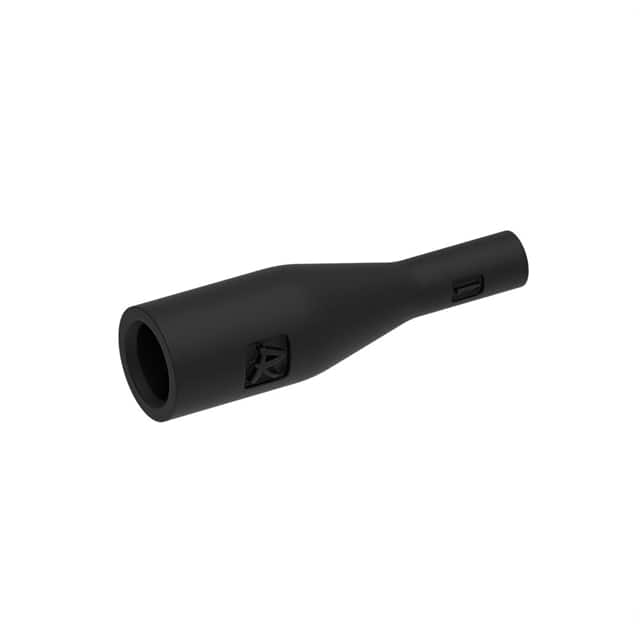 F718166200 BLACK BOOT FOR LC PLUG, CABLE 0.