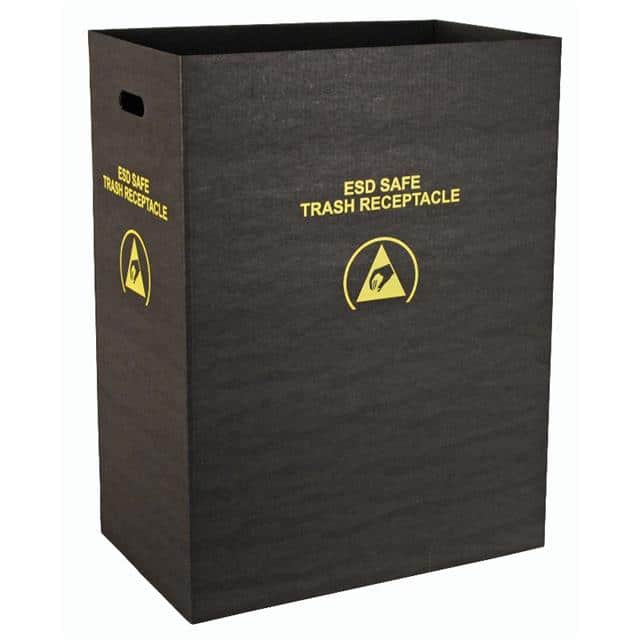 37815 TRASH RECEP LG 21X12-3/4X28''