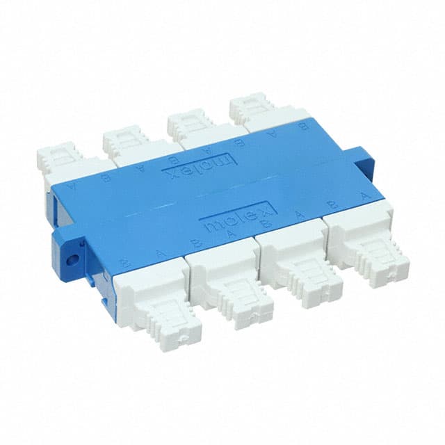 1061210200 CONN COUPLER RCPT LC-LC 8-PLEX