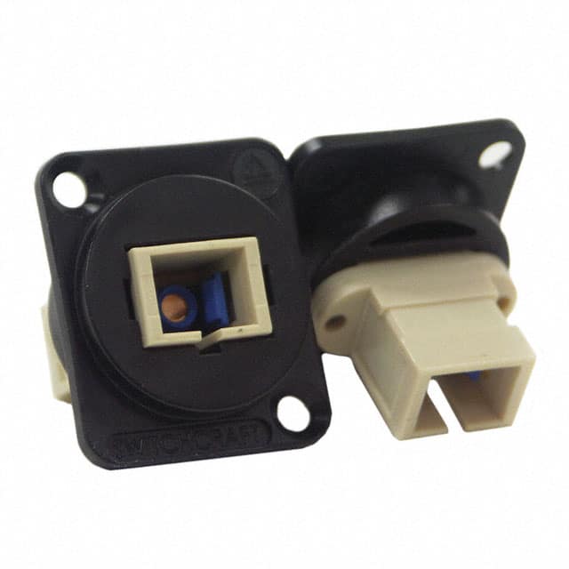 EHSC2M CONN COUPLER RCPT SC-SC SIMPLEX