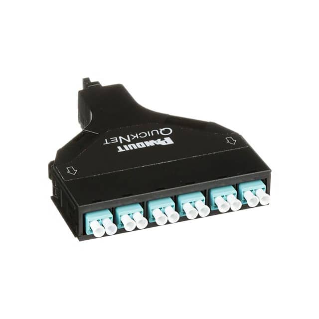 FQXO-12-10AS 12-FIBER QN SFQ CASSETTE, SIX LC