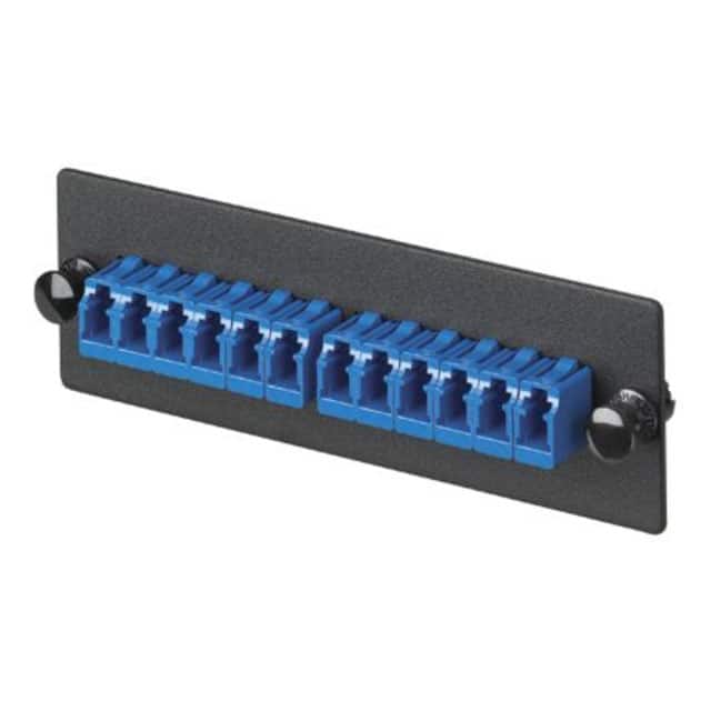 FAP12WBULCZ FAP W/12 LC SIMPL ADAPTERS (BU)