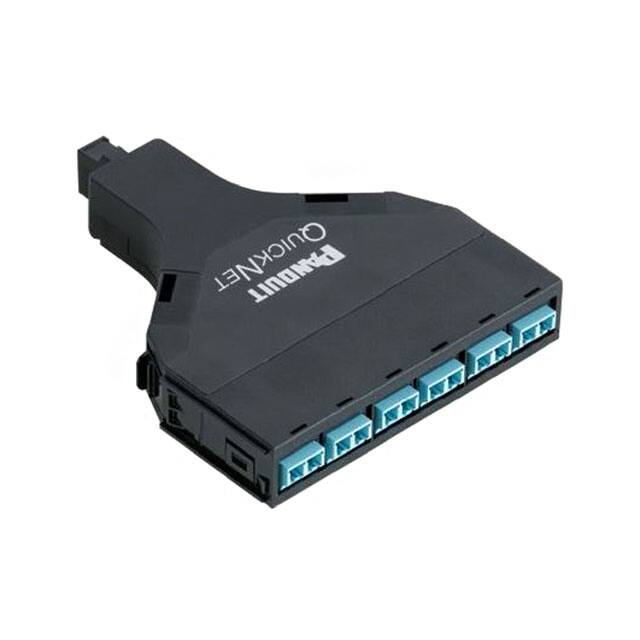 FQZN-12-10AS 12-FIBER QN SFQ CASSETTE, OM4 (5