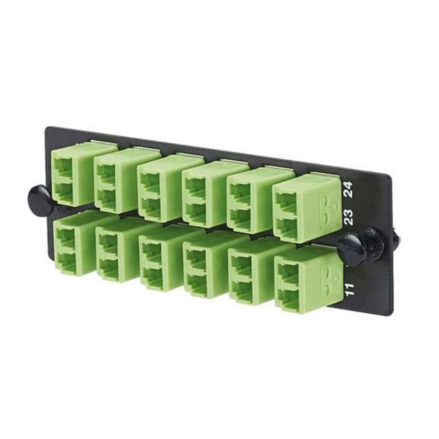 FAP12WWDLCZ FAP W/12 LC DUPL ADAPTERS (LM) Z