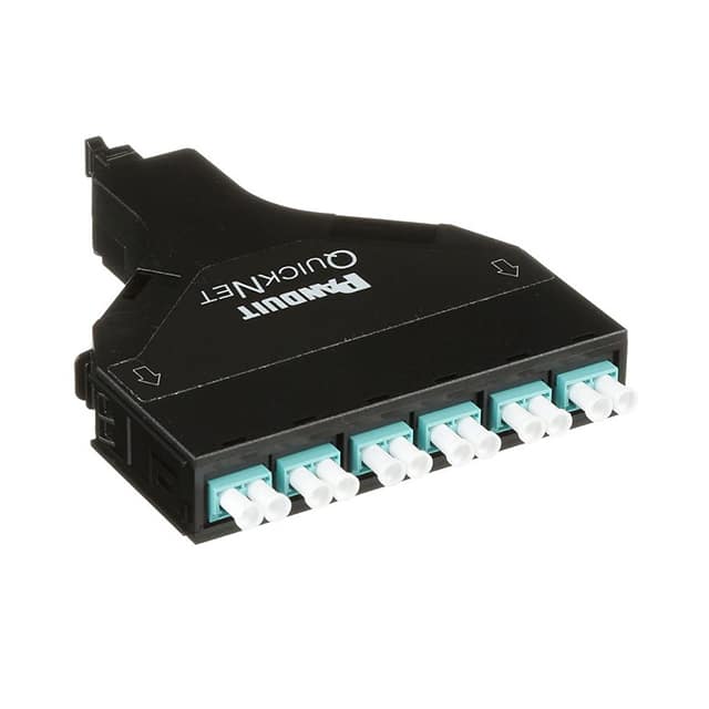 FQXN-12-10AS 12-FIBER QN SFQ CASSETTE, SIX LC