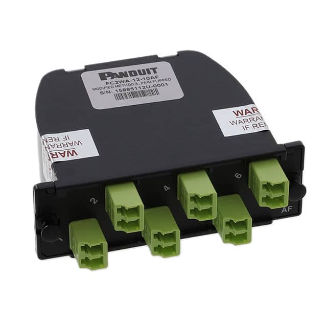 FC2WA-12-10AF OPTICOM CASSETTE OM5+ 1 MPO/6 DU