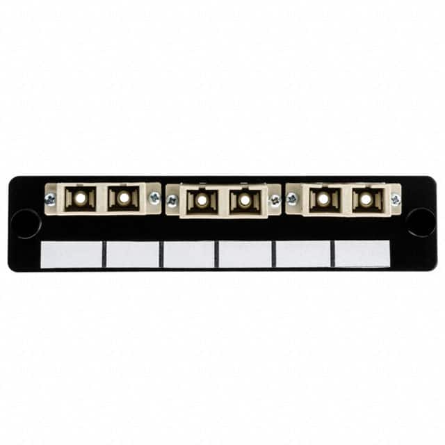 FAP3DMMSC CONN COUPLER RCPT SC-SC 6-PLEX