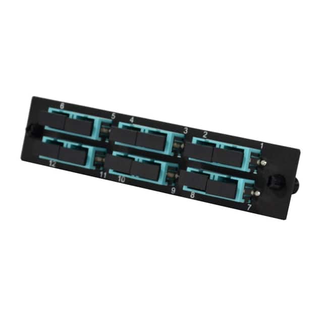 ECO-P-M4-SC6D FIBER PANEL INSERT -- MM