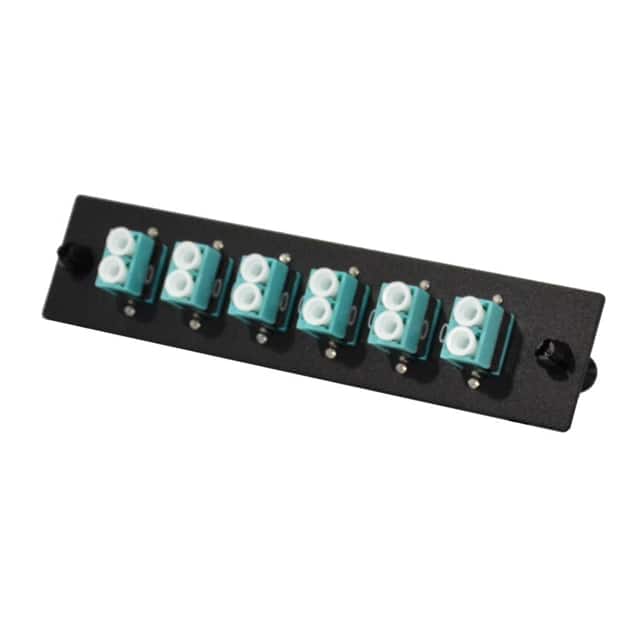 ECO-P-M4-LC6D FIBER PANEL INSERT -- MM