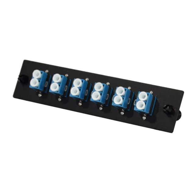ECO-P-S2-LC6D FIBER PANEL INSERT -- SM