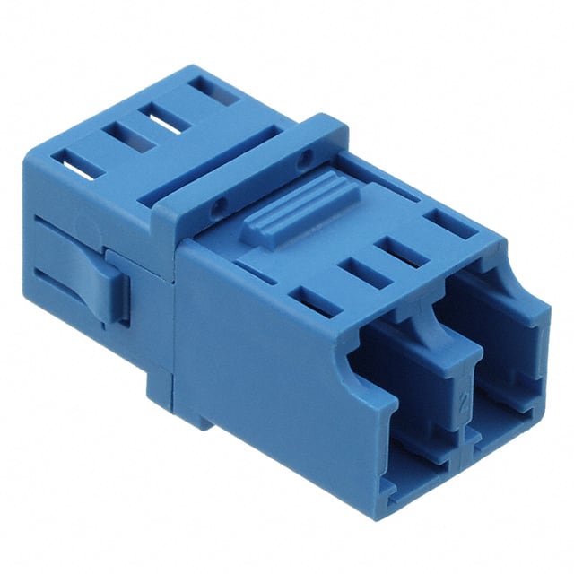 FO-EX-2LCBD2 CONN COUPLER RCPT LC-LC DUPLEX
