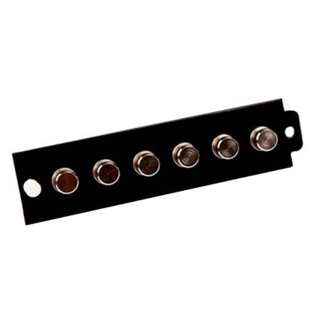 8406BK-FS CONN COUPLER RCPT FC-FC 6-PLEX