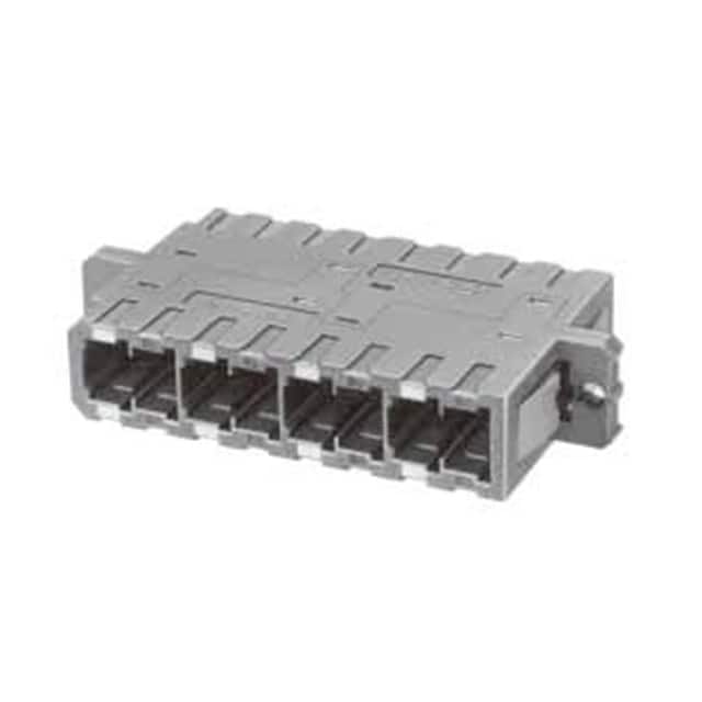 HMUA-8A-B2 CONN COUPLER RCPT MU-MU 8-PLEX