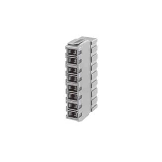HMUA-8SR-3(40) CONN COUPLER RCPT MU-MU 8-PLEX