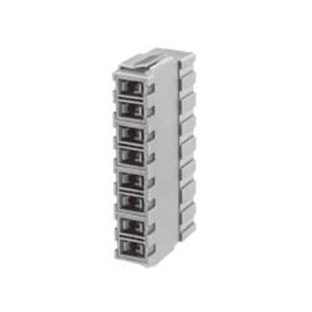 HMUA-8SR-B3(40) CONN COUPLER RCPT MU-MU 8-PLEX