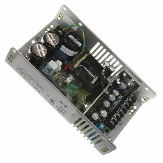 MAP80-4004G The Bel Power Solutions MAP80-4004G is an 80W AC/DC converter featuring a chassis mount, open frame design. It offers a wide input voltage range and multiple output voltages.