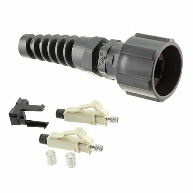 1828618-1 CONN FIBER LC PLUG DUPLX 125UM