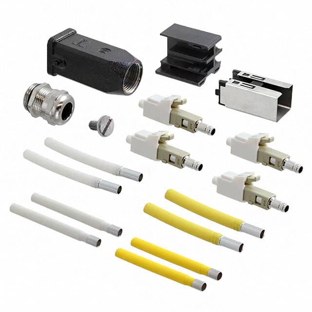 09574070001000 CONN FIBER LC PLUG 4-PLEX