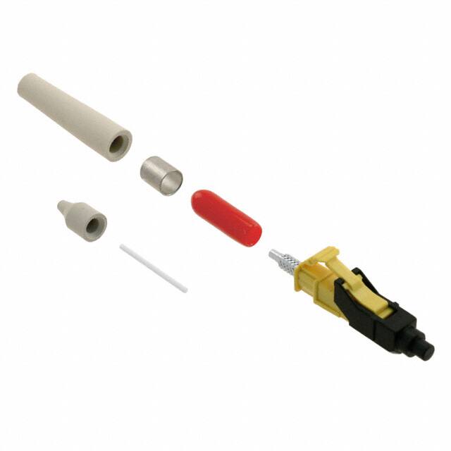 1985961-2 CONN FIBER LC PLUG SMPLX 125UM