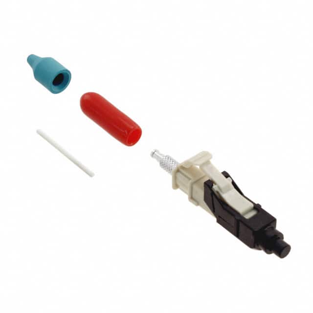 6754483-4 CONN FIBER LC PLUG SMPLX 125UM