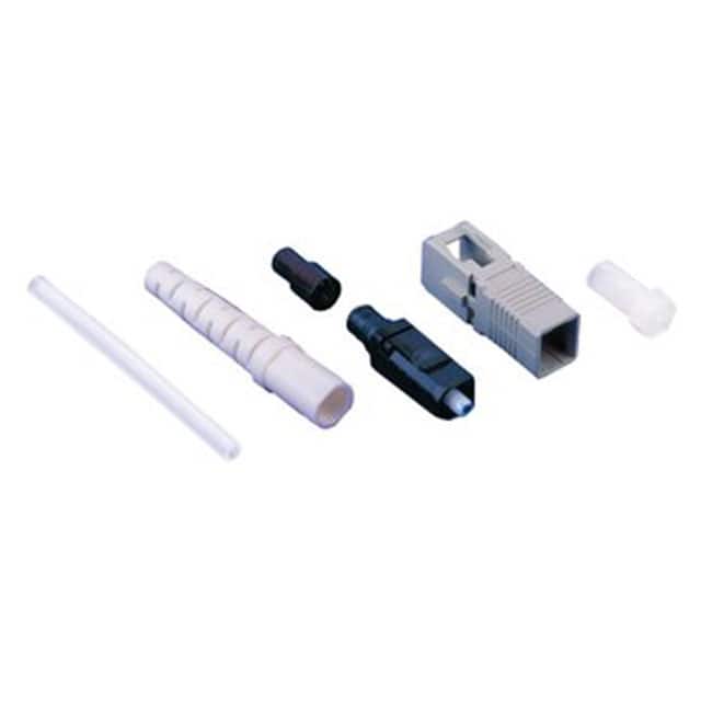 6300-W5-12 CONN FIBER SC PLUG SMPLX 125UM
