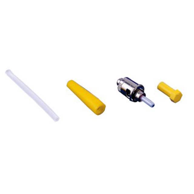 8100-YS CONN FIBER ST PLUG SMPLX 125UM