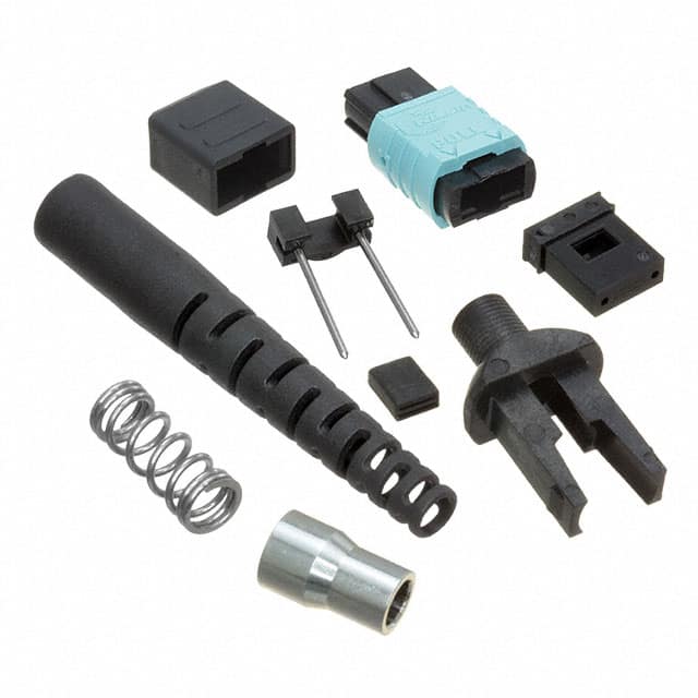 MPO-M-M-24-A-3S-HD-20N 24F MPO CONNECTOR, MALE, MM, AQU
