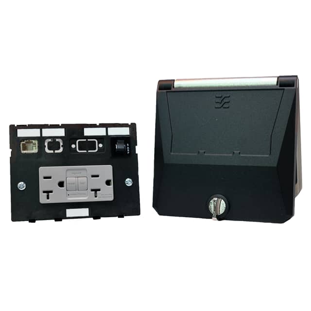 7940111825 DOUBLE FRAME, KNOB LOCK, GFCI DO