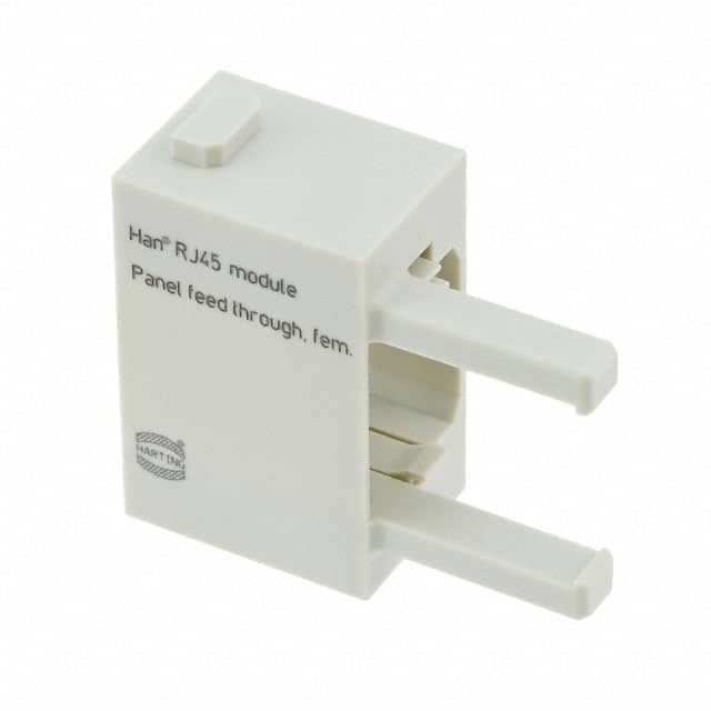 09140014722 HAN RJ45 MOD PNL FD THRGH FEMALE