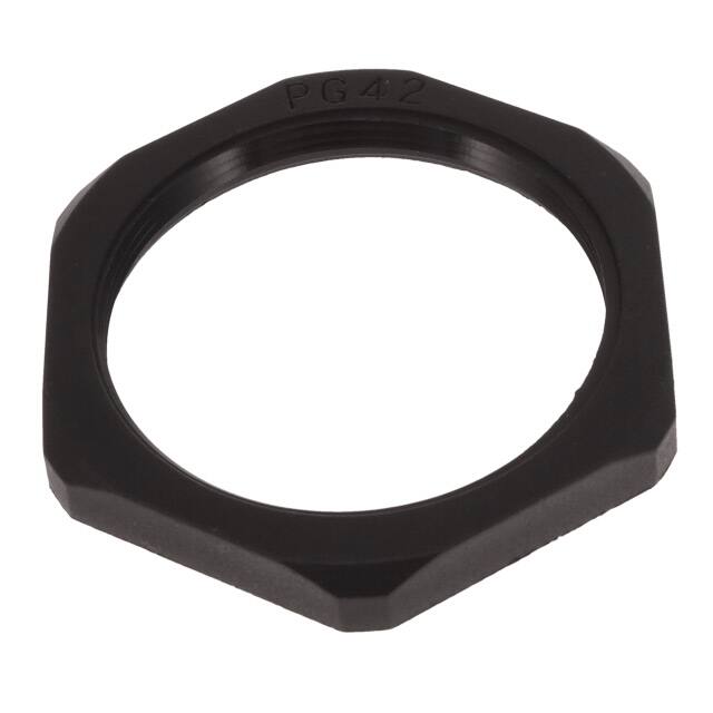 0936000494 NYL LOCKNUT PG42 BK RAL9005