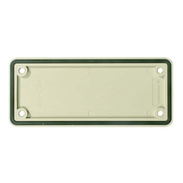1664390000 PLATE COVER SIZE 6 PLASTIC GRAY