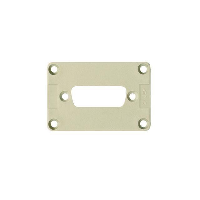 1666200000 PLATE MTG DSUB SZ3 PLAST 1X15POS