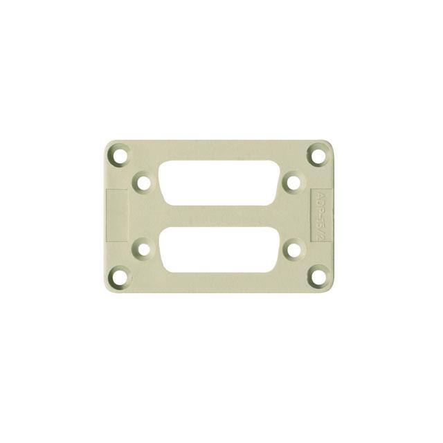 1666210000 PLATE MTG DSUB SZ3 PLAST 2X15POS