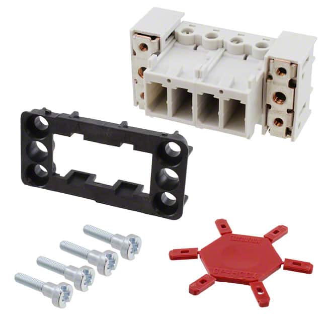 1607298 CONN FRAME AND INSERT 3+GND