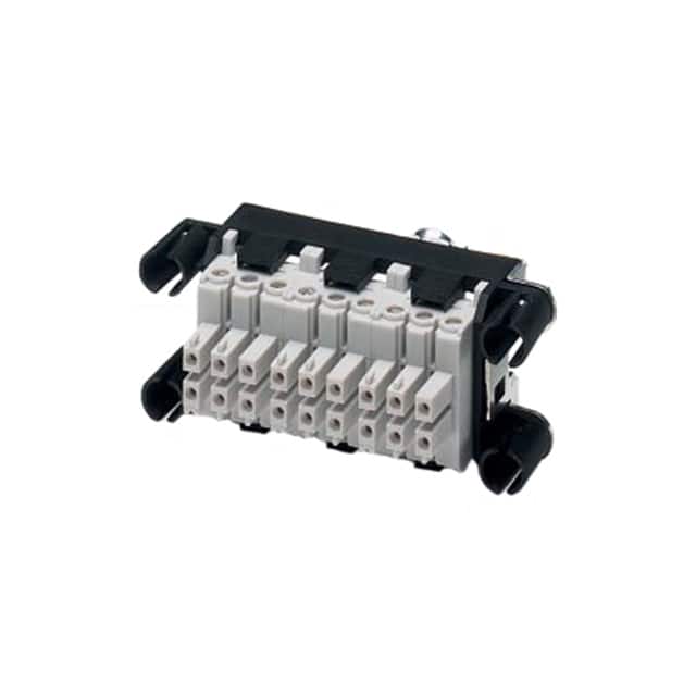 1607202 CONN FRAME AND INSERT 17+GND