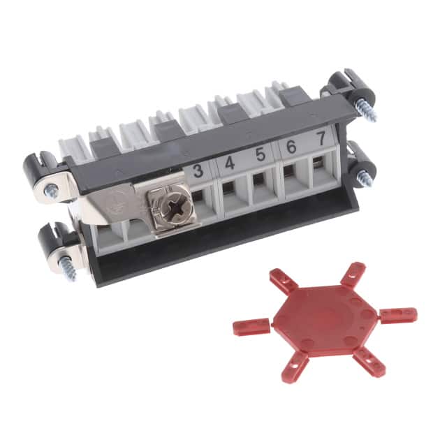 1607167 CONN FRAME AND INSERT 7+GND