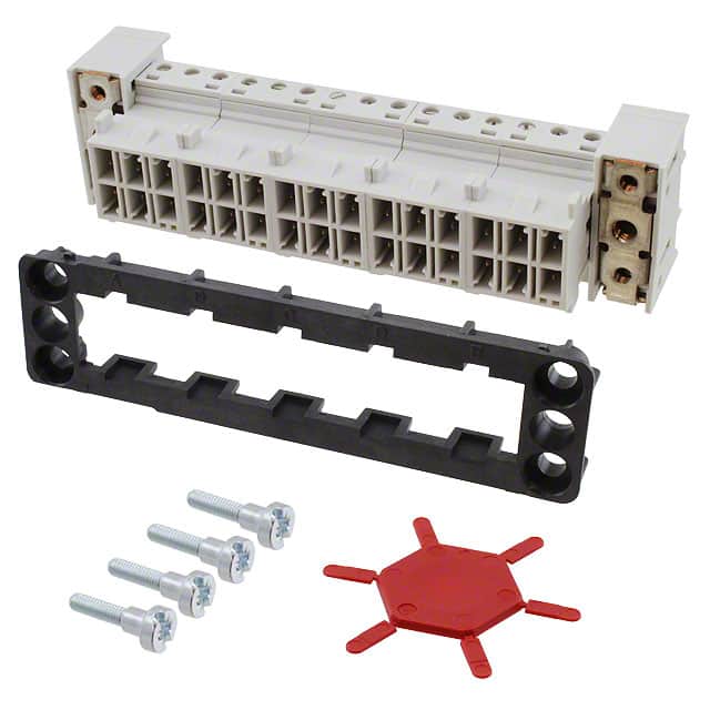 1607383 CONN FRAME AND INSERT 29+GND