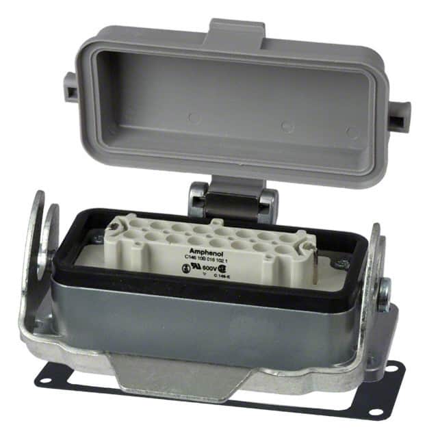 C146 10E016 942 1 CONN PNL ASSY BOTTOM ENTRY 16P