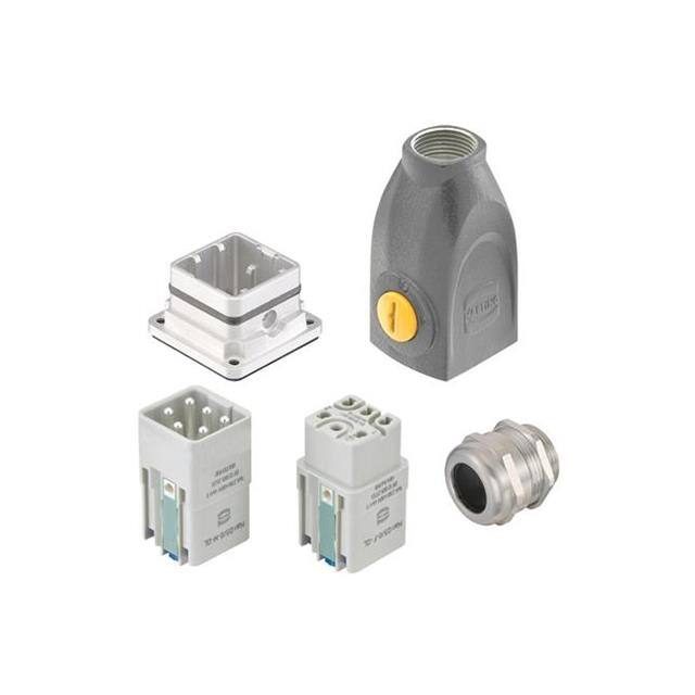 10220030003 HAN-YELLOCK 10 KIT 5+GND - STRAI