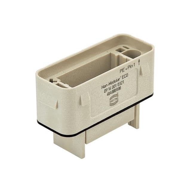 09140010321 CONN BASE BOTTOM ENTRY