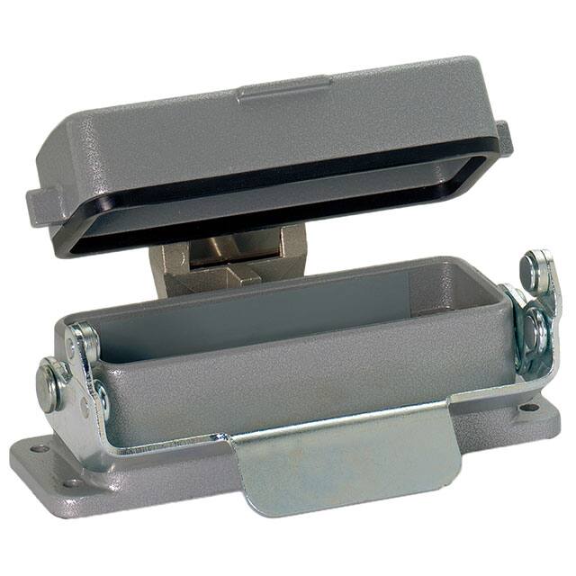 704440C0 CONN BASE HA10 PNL MNT W/DC