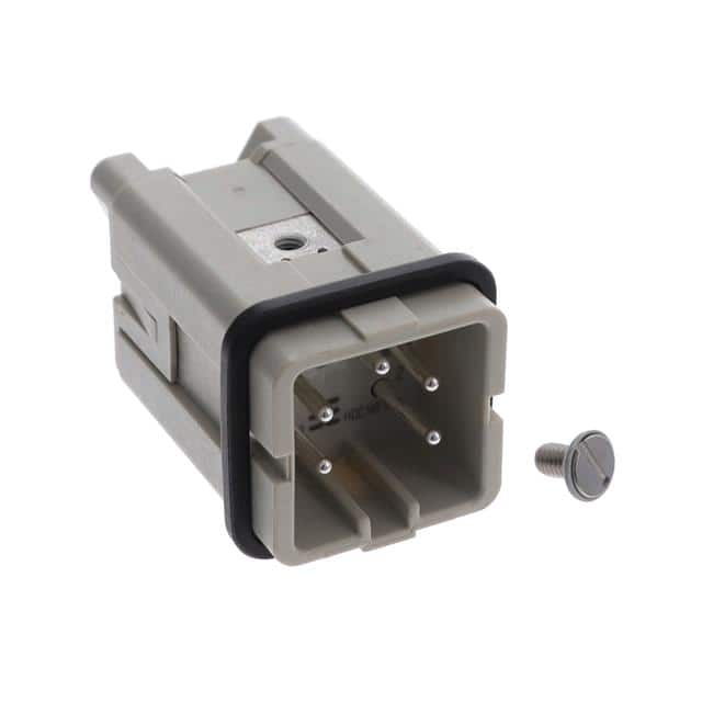 1498300000 INSERT MALE 4POS+1GND SCREW