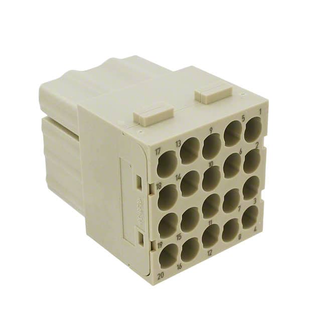 09140203101 MODULE FEMALE 20POS CRIMP