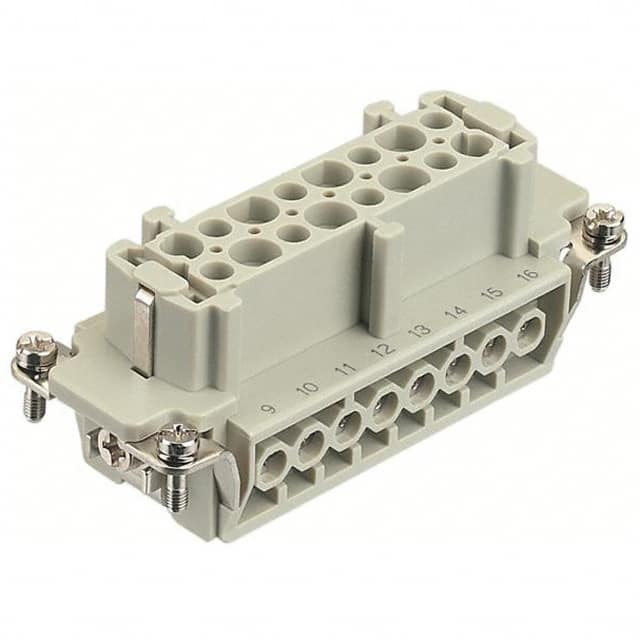 09330162701 INSERT FEMALE 16POS+1GND SCREW