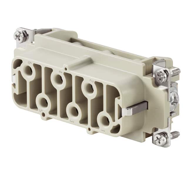 1498900000 INSERT FEMALE 6POS+1GND SCREW