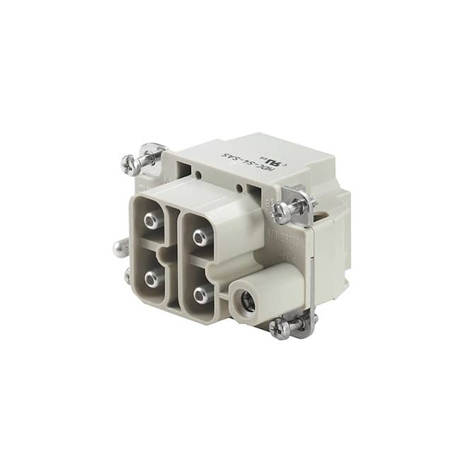 1789990000 INSERT MALE 4POS+1GND SCREW