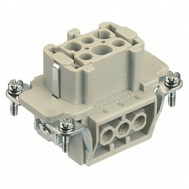 09330062701 INSERT FEMALE 6POS+1GND SCREW